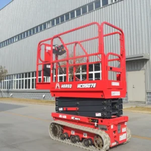 5m Movable Scissor Hydraulic Crawler Elevated Lift Platforms with CE - Factory Price