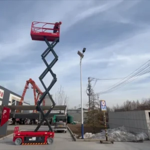 China Factory Price! Motorized Track Crawler Small Lift Platform for Construction