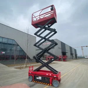 ZGMG 230kg Self Driving Electric Scissor Lift Factory Price