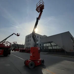 ZGMG 9m Hydraulic Mobile Articulated Aerial Lift Platform | Factory Price