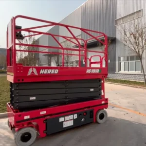 Factory Direct: 10m/12m 320kg Capacity Self-Propelled Scissor Lift for Aerial Work