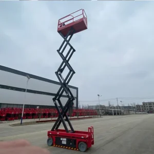 ZGMG Heavy Duty Electric Hydraulic Scissor Lift Table - Large Platform, Factory Price