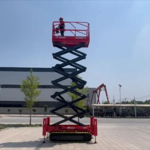 ZGMG Electric Hydraulic Scissor Lift - All-Terrain Tracked Factory Price
