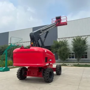 Factory Price! ZGMG Mobile Telescopic Boom Lift Aerial Work Platform