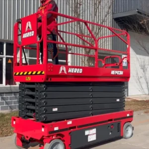 ZGMG 14m Self Propelled Scissor Lift with CE - Factory Price for Cleaning Work